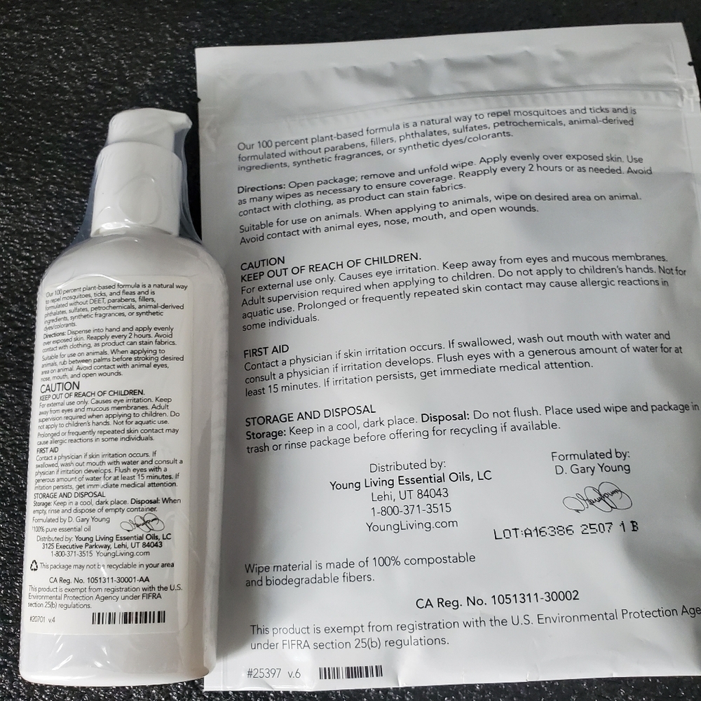 Young Living Insect Repellent bundle - Picture 2 of 2